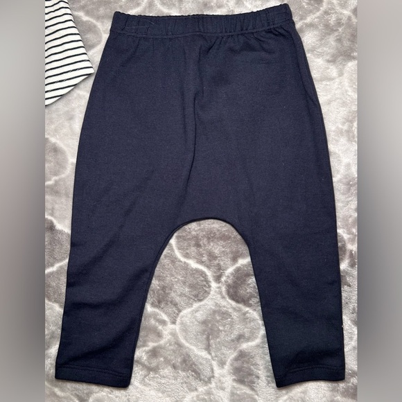 NWT PETIT BADEAU Baby Girl’s Long Sleeve Dress with Leggings- Multi/ Size 12M - Picture 9 of 14